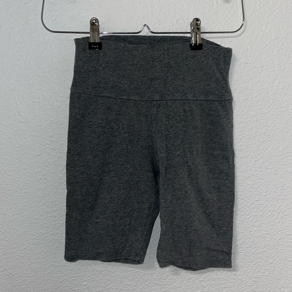 Dark grey biker shorts